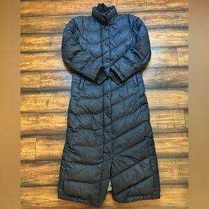 Brooklyn Industries long down full length puffer black XS
